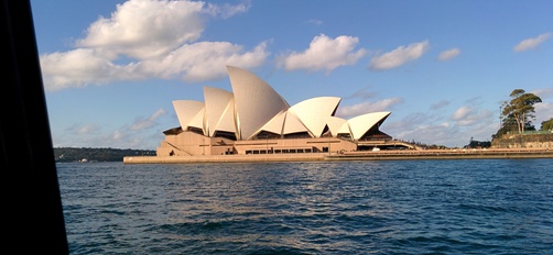 Sydney Opera House and Parramatta River