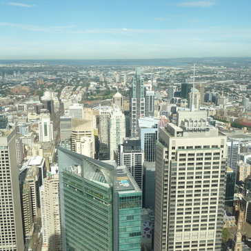 Sydney's South with the airport on the top right Sydney's South with the airport on the top right