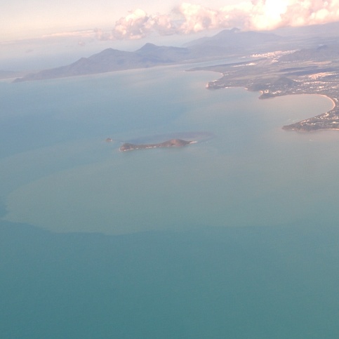 Cairns is in the top right Cairns is in the top right