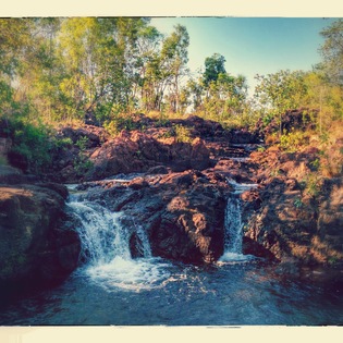 Waterfalls near Buley Rockhole