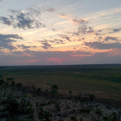 Sunset over Kakadu National Park Sunset over Kakadu National Park
