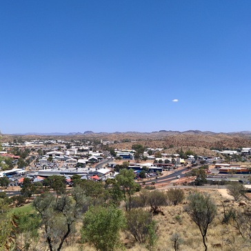View over Alice Springs from ANZAC Hill View over Alice Springs from ANZAC Hill