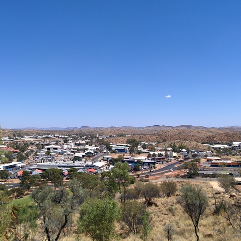 View over Alice Springs from ANZAC Hill View over Alice Springs from ANZAC Hill