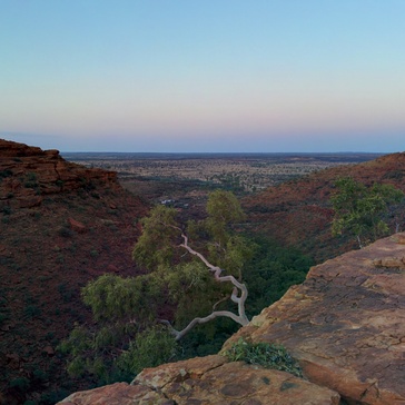 Look from the top of the Kings Canyon Look from the top of the Kings Canyon