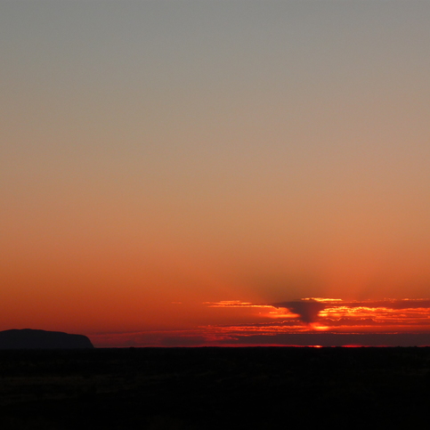 Uluru / Ayers Rock by sunrise Uluru / Ayers Rock by sunrise