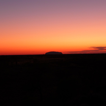 Uluru / Ayers Rock by sunrise Uluru / Ayers Rock by sunrise