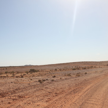 Way to Chambers Pillar Way to Chambers Pillar