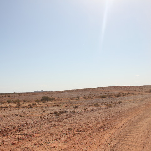 Way to Chambers Pillar Way to Chambers Pillar