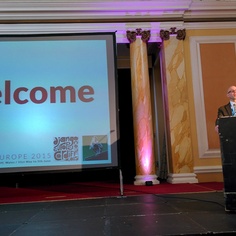 Cardiff City Hall -- Daniele Procida opening the conference Cardiff City Hall -- Daniele Procida opening the conference